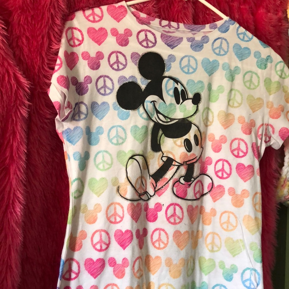Shirt from downtown Disney.